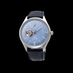 ORIENT STAR: Mechanical Classic Watch, Leather Strap - 40.4mm (RE-AT0203L)